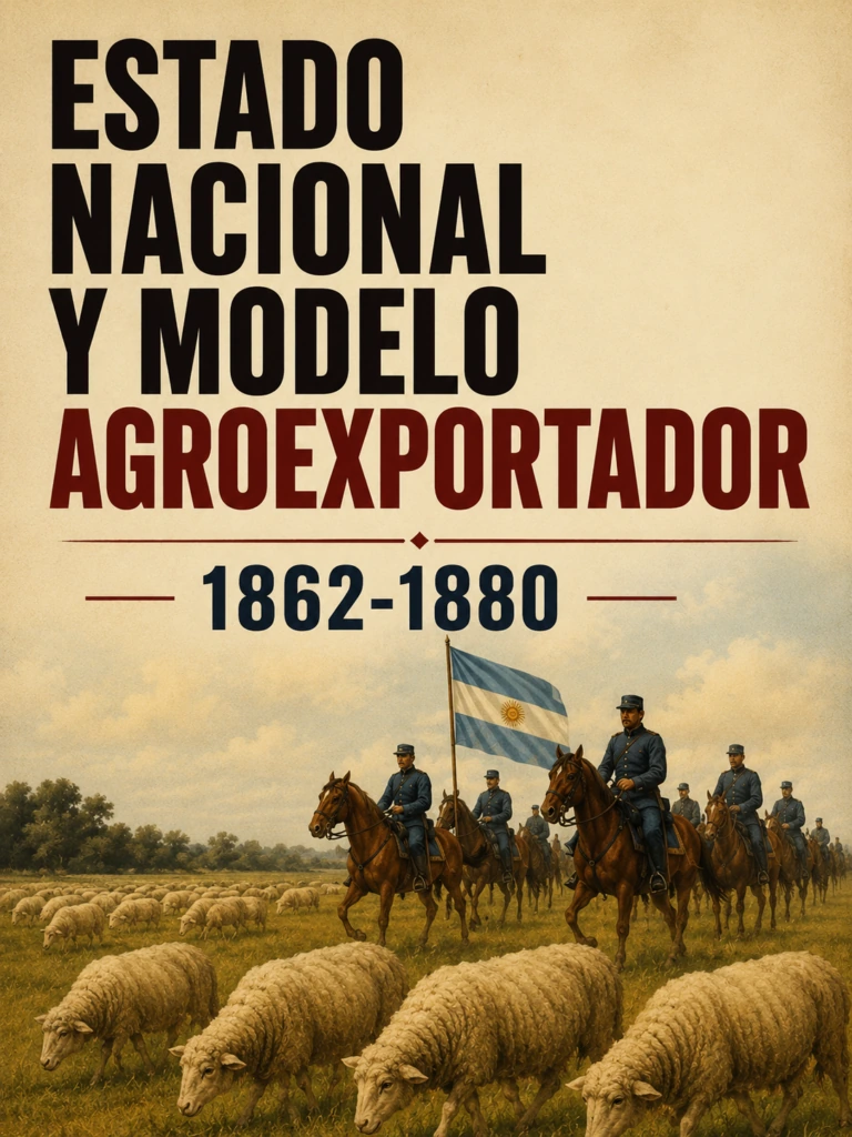 Estado Nacional y Modelo Agroexportador. 1862-1880