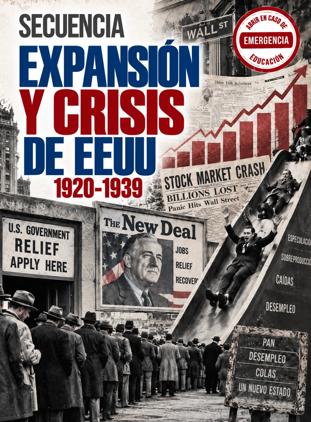 Expansión y Crisis de EEUU. 1920-1939