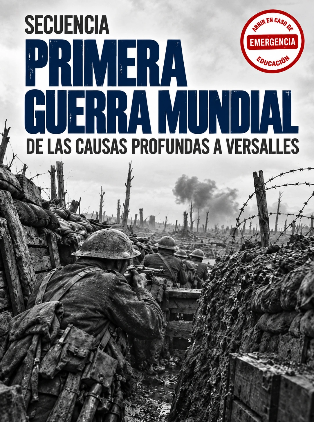 Primera Guerra Mundial. De las causas profundas a Versalles